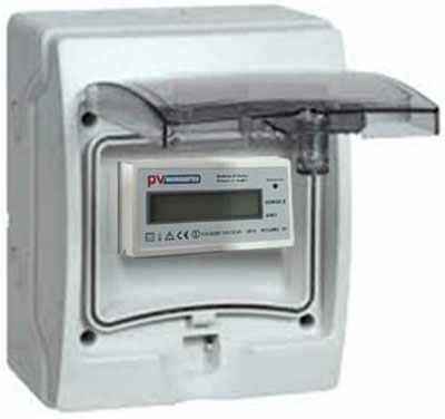 Medidor KWH caja IP65 bifasico 2Fases/1Neutro 110/220V 10-100A
