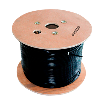 Cable Fotovoltaico Negro PV wire carrete 762 mts 12AWG 2000V de 19 hilos