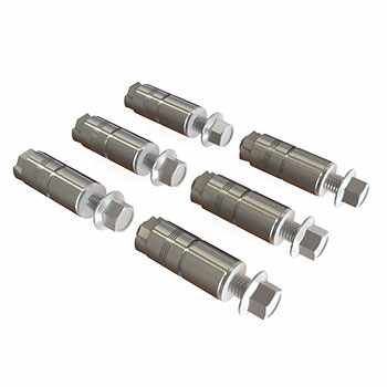 Kit de 1 bolsa c/6 taquetes expansivos p/fijacion concreto