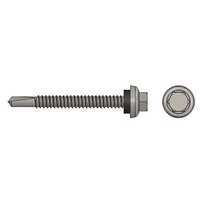 Tornillo auto perforante #12 de 2" para lámina metálica