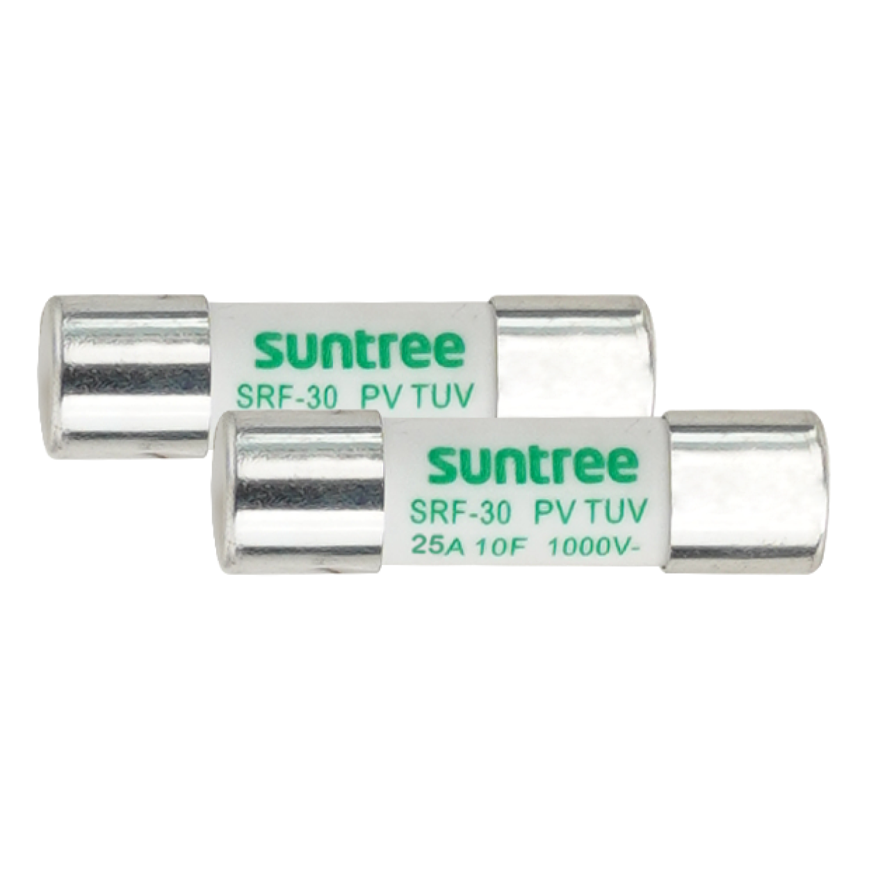 Caja con 10 fusibles Suntree de 30A 1000 Vdc 10x38mm