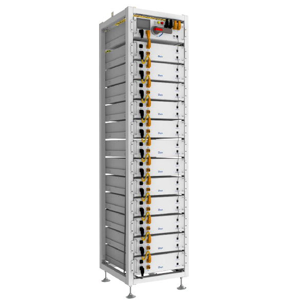 Sistema de almacenamiento de energía de 61.44kWh, Proteccion IP20 para interiores, compatible con inversores Sol-Ark 30 y 60K HV