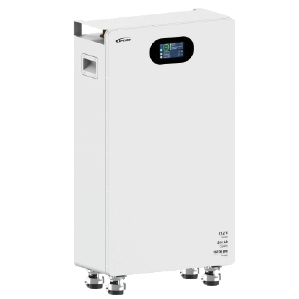 Bateria de Litio 16kWh, 51.2V, 314AH, 8000 ciclos, Compatible con inversor cargador Epever