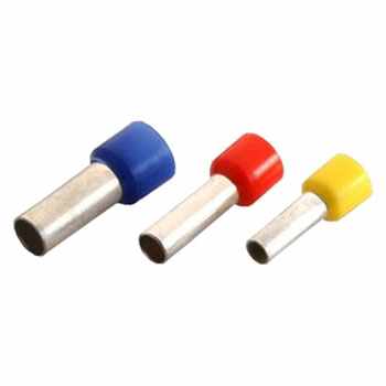 50 Terminales de punta tipo ferrules rojas para 10 AWG