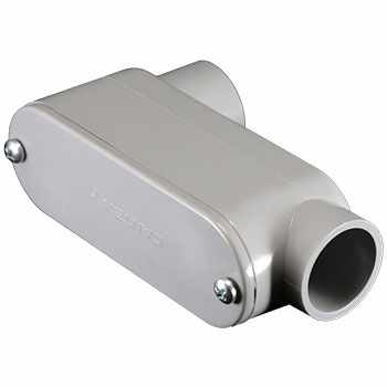 Conduleta de PVC tipo LB de 3/4"