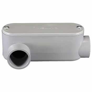 Conduleta de PVC tipo LR de 2"