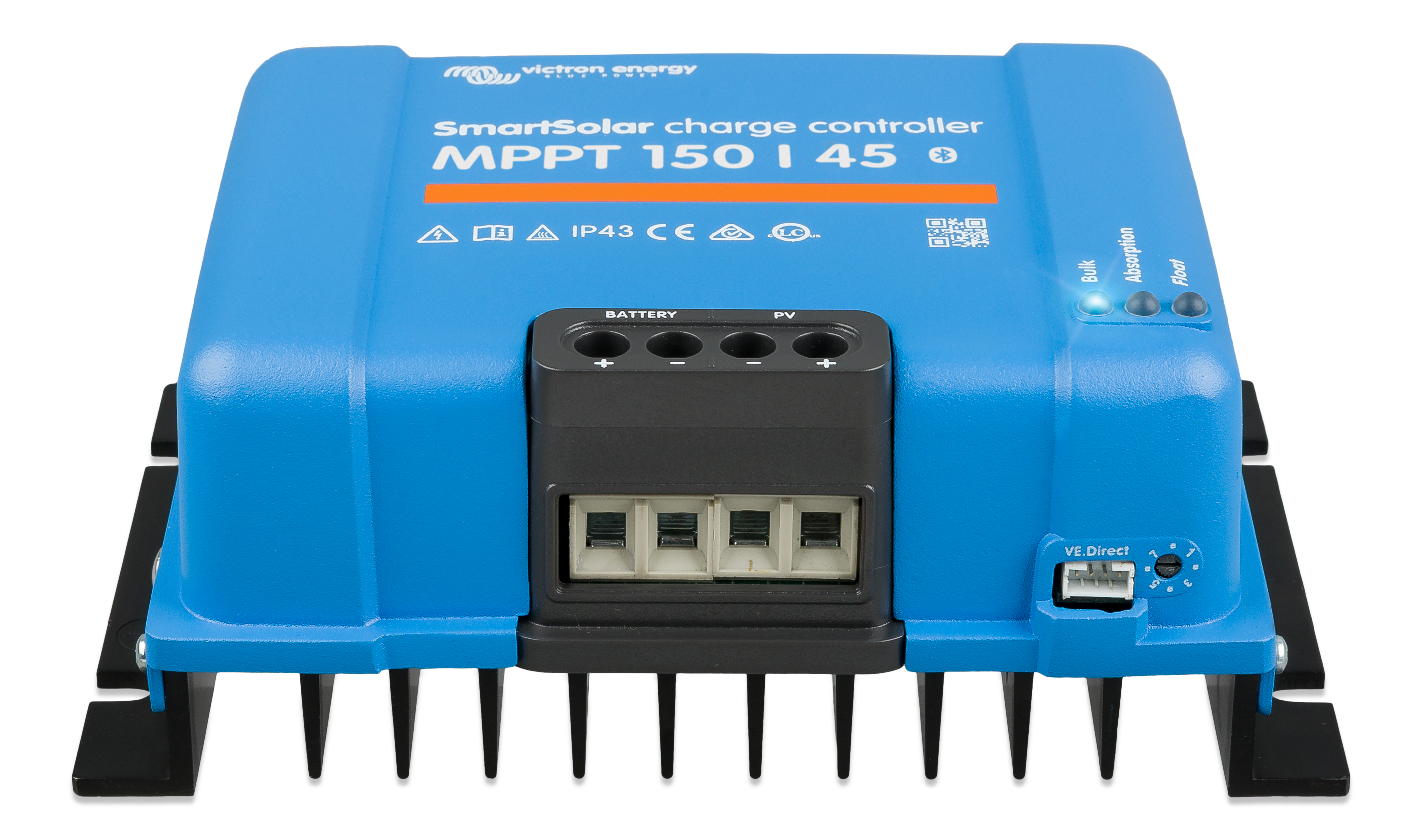 Controlador Victron SmartSolar MPPT 150/45 con etiqueta del modelo visible