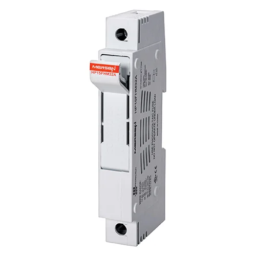 Portafusible Mersen HP15FHM32A con terminales de tornillo