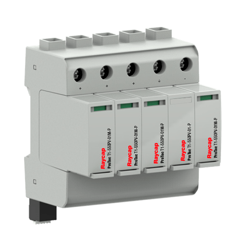 Imagen comercial del componente de protección CC asociado al kit SMA 7