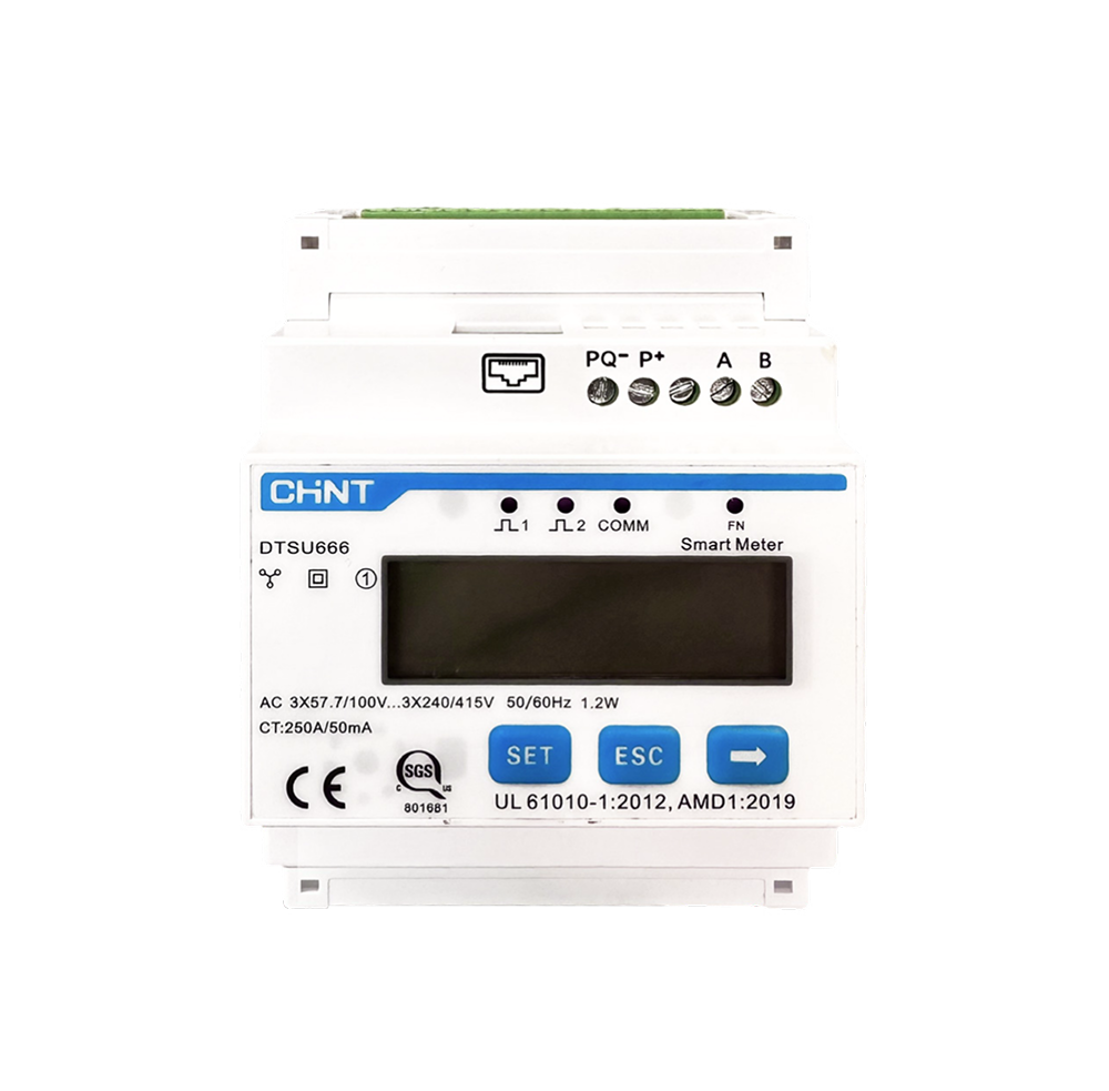 Medidor Hoymiles DTSU666 para CT-2 de 250 A